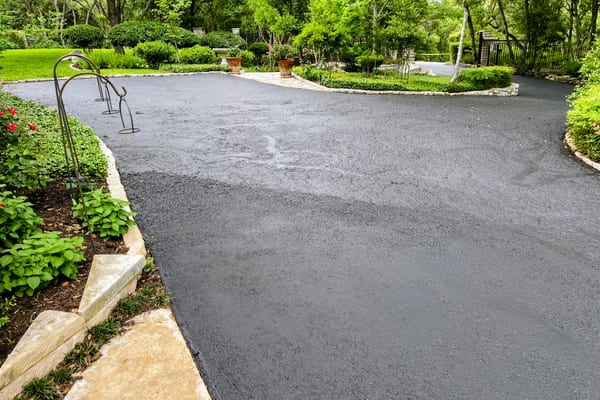 Fresh Sealcoat Application